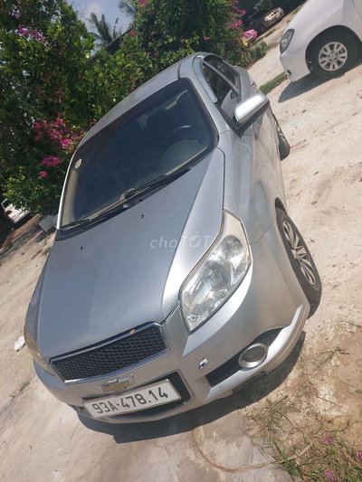 Chevrolet Aveo 2013 Bạc Số sàn