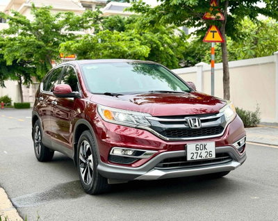 Honda CRV 2.4L AT Đỏ.Siêu Keng.Máy Zin Cực Êm