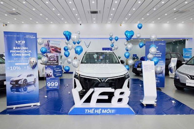 VF8 All New - Cọc 15Tr Nhận tổng ưu đãi giảm 220Tr