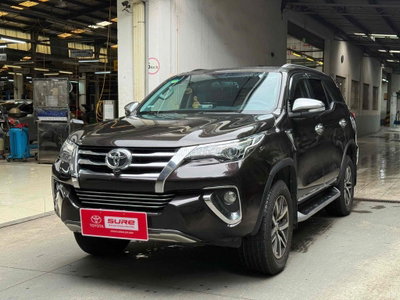 7 Chỗ, Xăng - 2 Cầu. Fortuner 2.7V AT 2017 Nâu