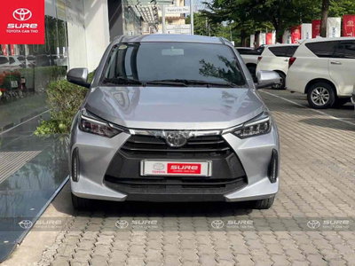 Toyota Wigo 1.2G 2024 CVT Bạc Chính Hãng