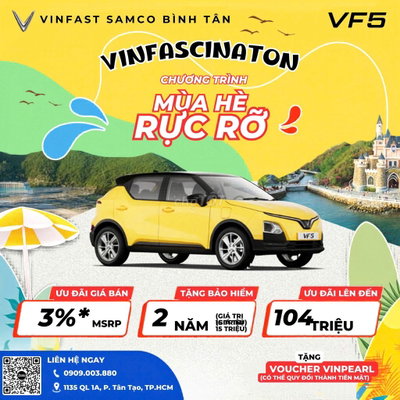 VinFast VF5 Vàng