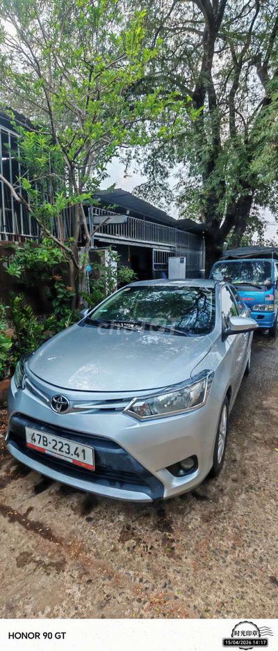 Toyota Vios 2014 E Bạc
