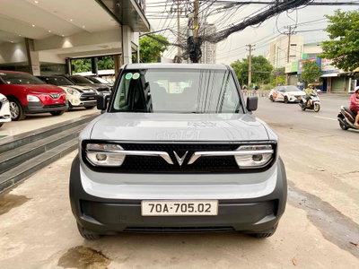 VINFAST VF3 PLUS 2025 MÀU XÁM MUA PIN XẠC MIỄN PHI