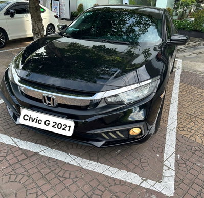 Honda Civic G 2021 Thái Lan 87.000 km Đen