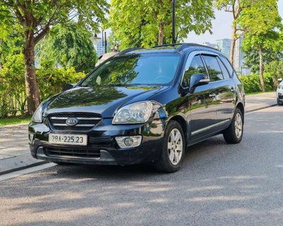 Kia Carens 2007 Diesel Số sàn 7 cấp Đen