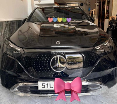 Mercedes Benz EQE 500 SUV Điện 9.000km Đen
