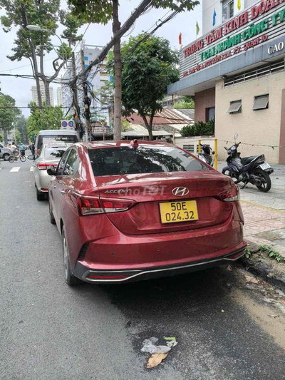 Hyundai Accent 2021 Tự động Đỏ
