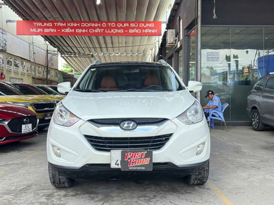 Hyundai Tucson 2011 2.0L xăng,màu trắng, nhập Hàn