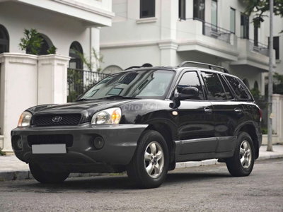 Hyundai Santafe Gold 2004 Số tự động Đen