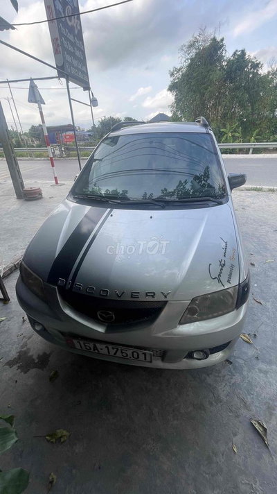 Mazda 2003 Bạc Xăng