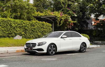Mercedes E250 facelift 2018 Trắng/ nt nâu giá tốt