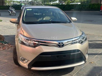 Toyota Vios G 2017 Tự động Vàng cát 110000 km