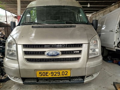 Ford Transit 2009 Vàng cát 3 chỗ