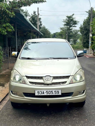 Toyota Innova 2007 Full G Vàng cát 7 chỗ