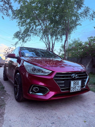 Hyundai Accent 2018 Số sàn bản full 46081 km Đỏ