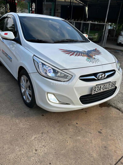 Hyundai Accent 2014 Số sàn Trắng Xăng 1.4L