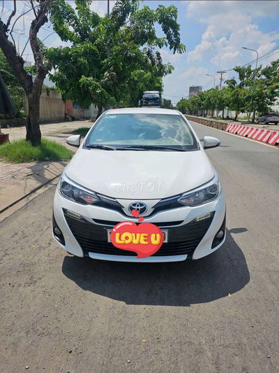 Toyota Vios 2018G Trắng Tự động