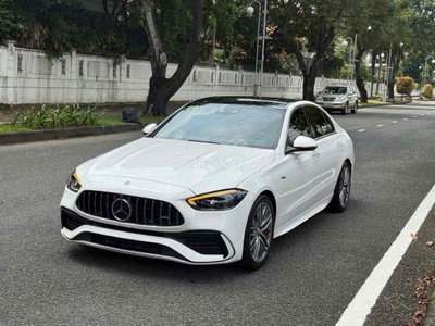Mercedes C43 AMG 2023 V1 Trắng 9.999 Miles