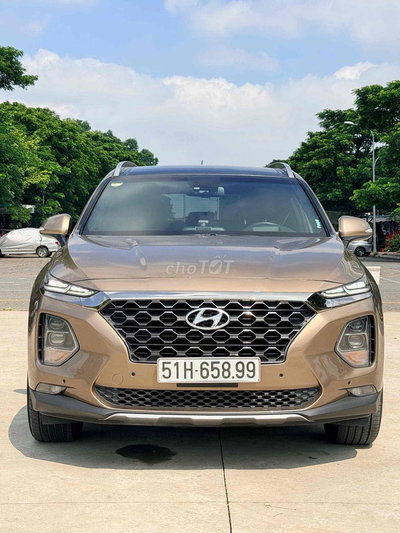 Hyundai Santa Fe 2020 Bản full Nâu 7 chỗ