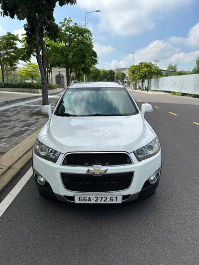 Chevrolet Captiva 2013 Trắng 7 chỗ Tự động