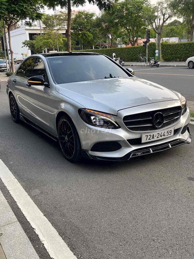 Mercedes C200 2015 Bạc 100000 km