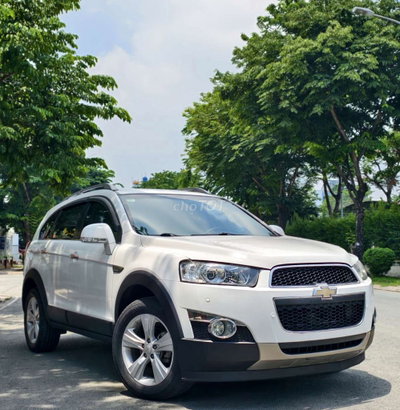 Chevrolet Captiva Sporty 2013 Trắng 7 chỗ