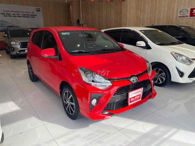 Toyota Wigo 1.2G AT 2021 Tự động Đỏ 34.000km