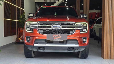 Ford Everest Titanium 2 cầu 2022 41.000 km Đỏ cam