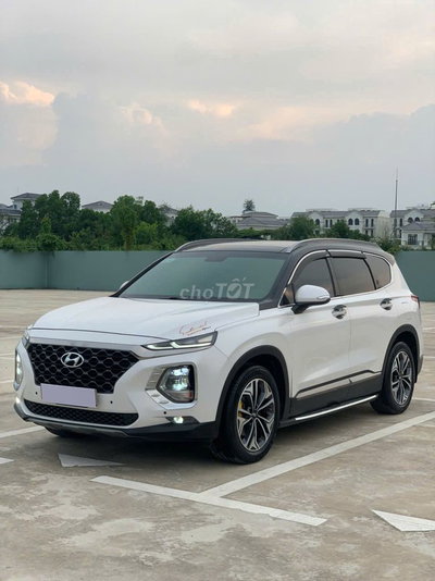 Hyundai SantaFe Premium 2020 2.4AT AWD Trắng
