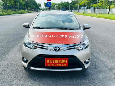 Toyota Vios 2016 1.5G CVT