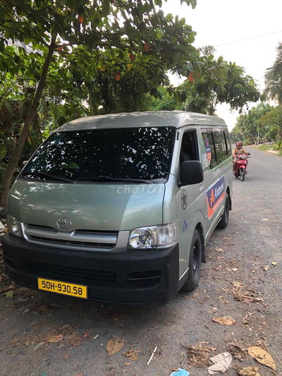 Do đổi tải cần ra đi Hiace 2007 máy dầu