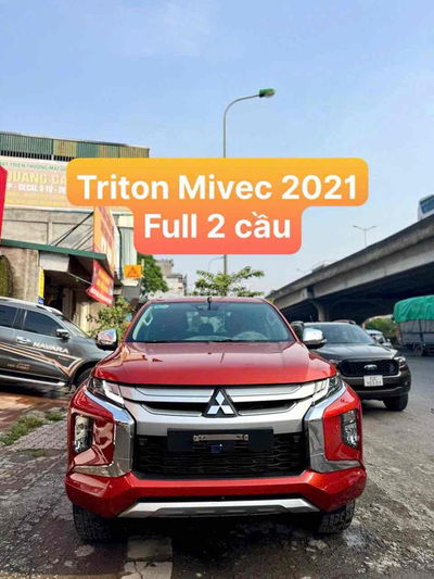 📌 Em về Triton 2021 Mivec full 2 cầu rất đẹp