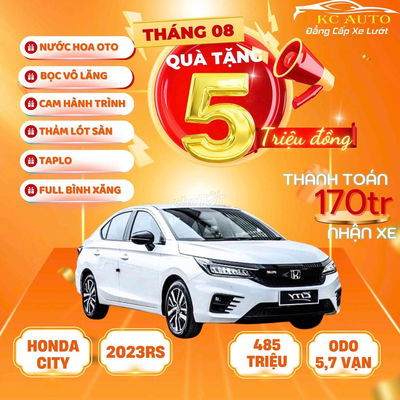 Honda City 2023 RS - 57000 km giá 485 triệu