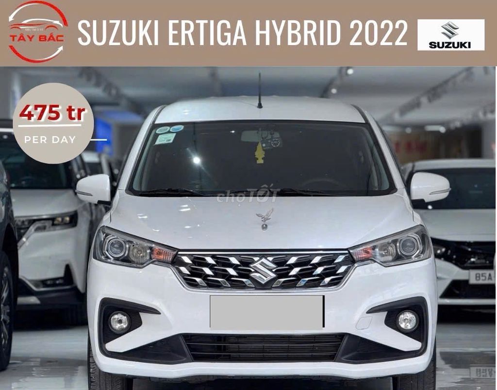 Suzuki Ertiga Hybrid 2022 bản cao cấp siêu đẹp