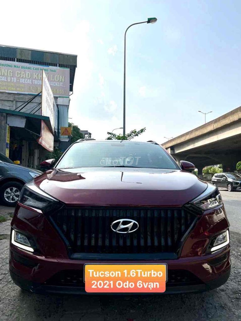 Tucson 1.6Turbo 2021 odo 6vạn cực đẹp full options