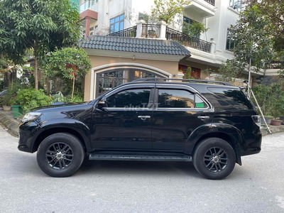 TOYOTA FORTUNER 2.5G số sàn sx2016 máy dầu màu đen
