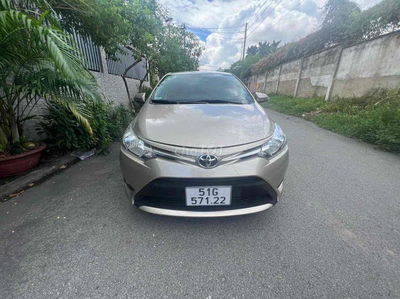 Toyota Vios 2018 Std 96 ngàn màu vàng cát bao tét
