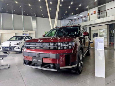 Hyundai SantaFe 2025 Khuyến Mãi Giảm 132 Triệu