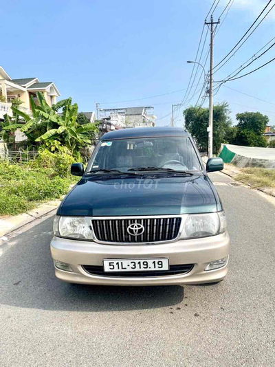 BÁN TOYOTA ZACE GL ĐỜI 2003 TEM ZIN , NỈ ZIN