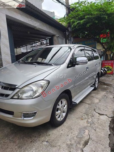 Toyota Innova G – Đời 2008-Số sàn | Màu ghi bạc