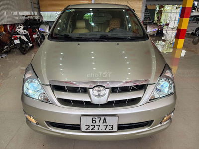 Giá: 178 triệu TOYOTA INNOVA G 2007 XE GIA ĐÌNH