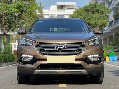 Bán xe Santafe 2.4AT 2017 máy xăng zin
