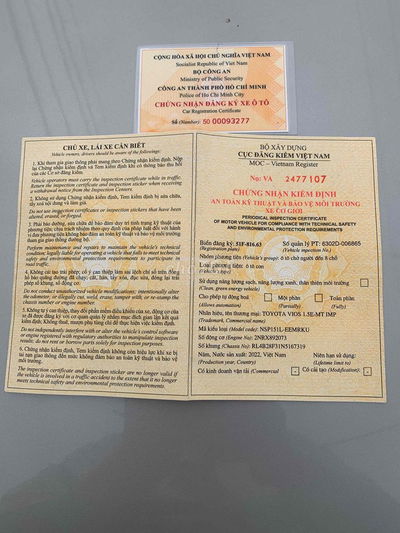 Toyota Vios 2022 1.5E CVT - 82000 km