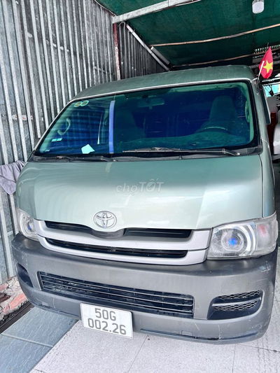 Toyota Hiace 2008 tải Van 6N/850kg, sx 2008