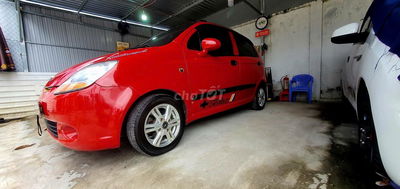 Chevrolet Spark 2008 màu đỏ số sàn, máy 0.8, 5 chỗ