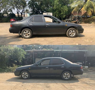 Nissan Bluebird 1993 MT chạy tốt