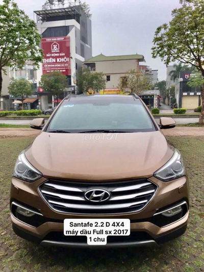 Hyundai Santa Fe 2017 2.2L 4WD Dàu siêu mới