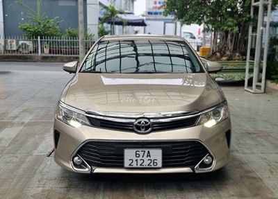 Toyota camry 2.5Q sx 2017, vàng cát, hỗ trợ góp.