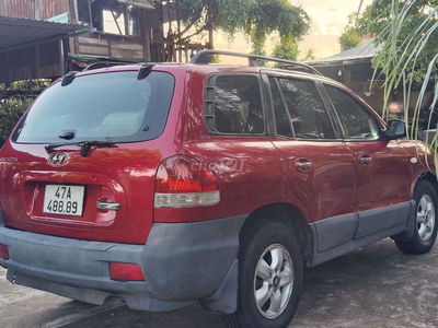 Santa fe 7 chỗ máy dầu số tự động